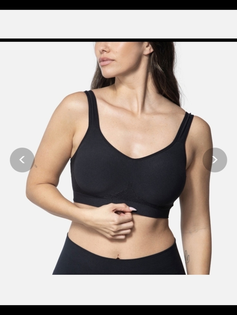 Underoutfit Comfort SHAPING Bra in Black